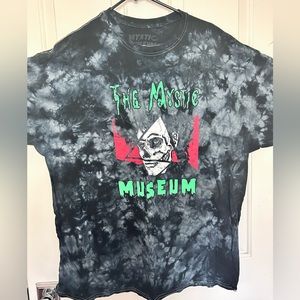 The Bearded Lady’s Mystic Museum Tie Die Graphic Tee
